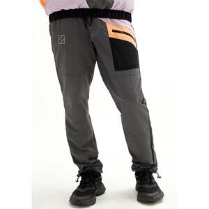 Lira Conroe Colorblock Nylon Joggers Medium Utility Streetwear Pants